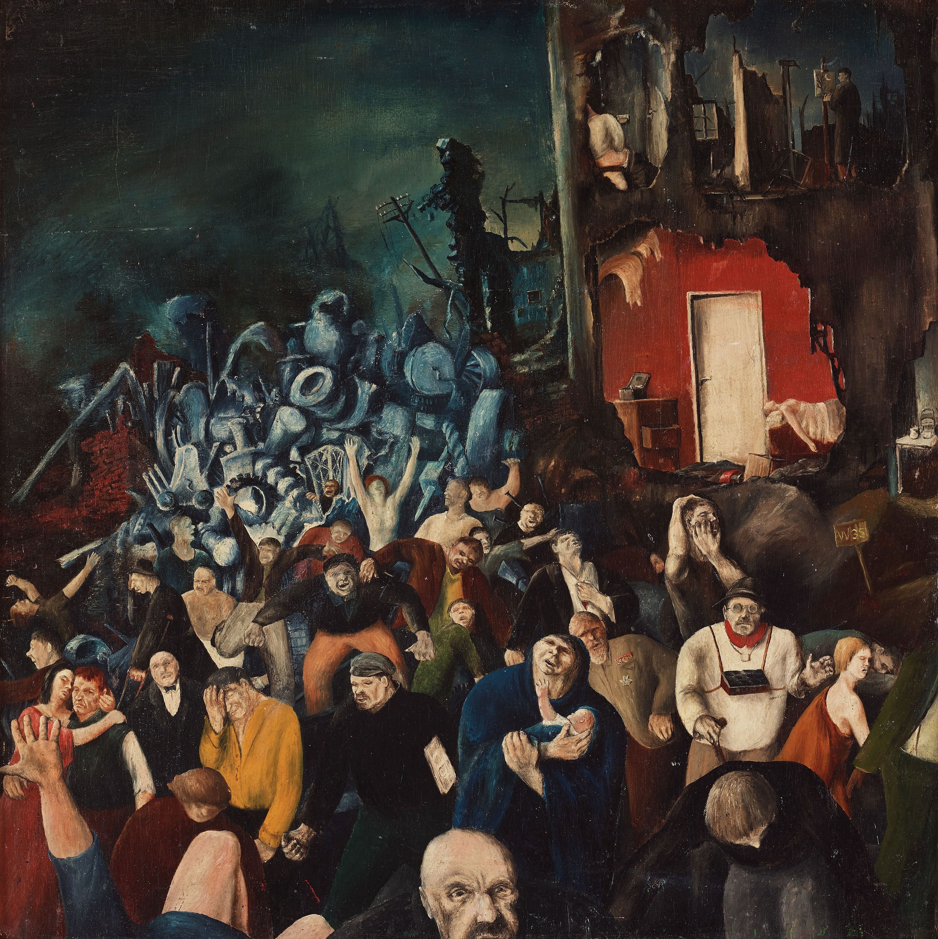 The Machines attack Mankind, Berlin 1935. Peter Weiss.