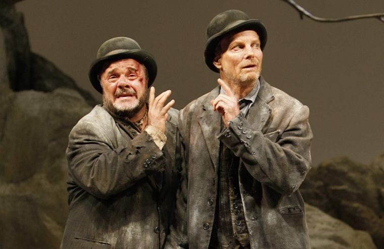Waiting For Godot, Nathan Lane è Vladimir, Bill Irwin è Estragon